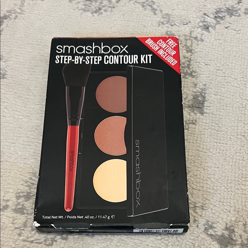 Smashbox Contour Kit with Brush - Brown, Cream Shades